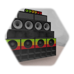 Reggae Speaker Stack