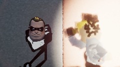 Mr. incredible becoming Uncanny but it fnaf security breach