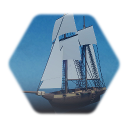 AC Black flag schooner