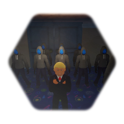 Trump goes to Backrooms part 2