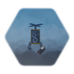 speaker helicopter