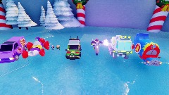 RaphBoatJurasFoxxAdrenaLarryFent-Santa's Snowglobe