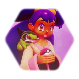 Iris from.(Black and White)