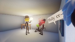 The perfect moment but Hannb have a mob friend