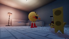 Pacman unalived spongebob
