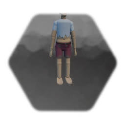 Shipwrecked man
