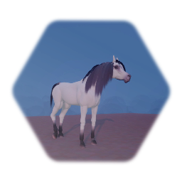 Custom animated Arabian horse puppet