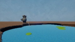 Racoon Fishing