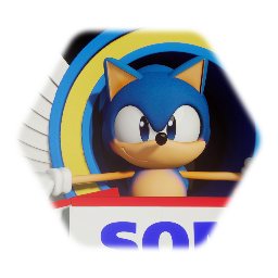 Classic  Sonic cgi rig