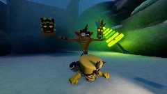 Crash Twinsanity slide icecapads