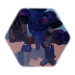 Warhammer 40K knight--WIP