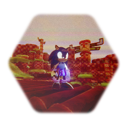 Zonic The Hedgehog Stylized