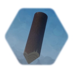 Short Wooden Stake