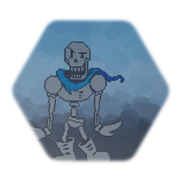 Remix of Papyrus Battle Sprite