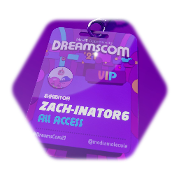 Zach-inator's #DreamsCom21 Lanyard