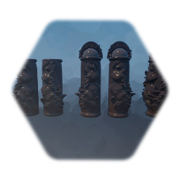 Victorian female pillar