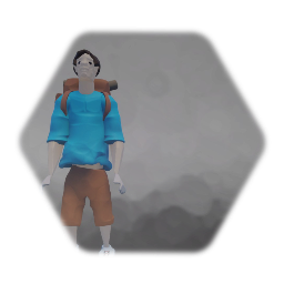 Backpacker Carl - slower, no double jump