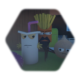 AQUA TEEN HUNGER FORCE(season 2 episode 15 : the shaving)