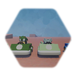 Illy sonic racing characters