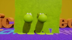 Yoshi and Boshi get slimed