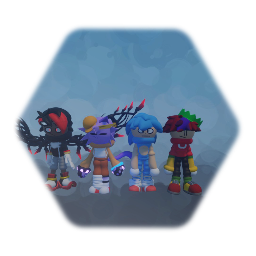 If friends was Sonic characters