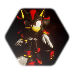 SHADOW THE HEDGEHOG                +/X\+ MODEL REMAKE