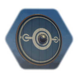 Viking Era Decorated Round Shield