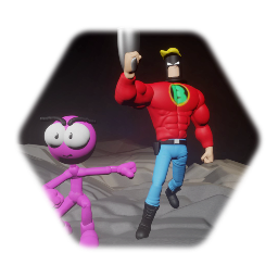 @Dany88games & TheFerginator22 crossover poster