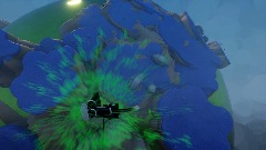 Free flying round Namek 360° world logic