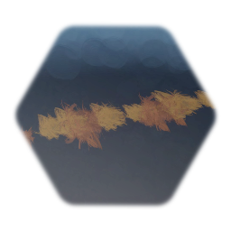 Line of Small bushes