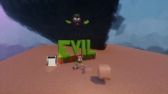 Evil The sackboy poster