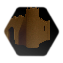 Unexciting castle