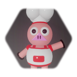 Porkchop the friendly pig