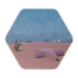 Patrick star with moveset hud and collectables version 1.0 wip