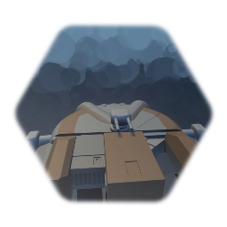 Ebon Hawk with Landing Gear