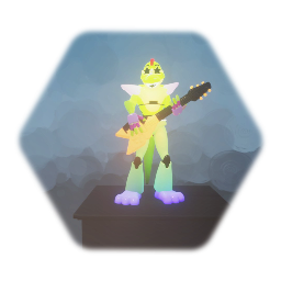 Montys Gator golf Montgomery Gator hologram