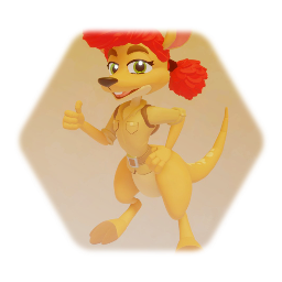 Sheila The Kangaroo From.(Spyro3)