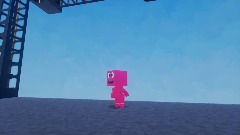 Character test: Rainbow box man