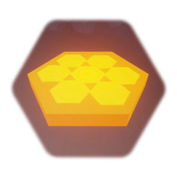 Hexagonal Gold Platform