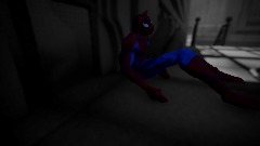 Spider-haff victory pose