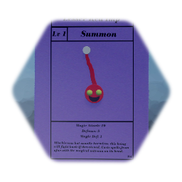 Summon: Lesser Red Imp Card