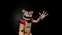 <clue>FNaF: Security Breach - Glamrock Freddy Model