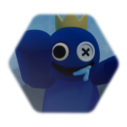 Remix de Rainbow friends blue ai