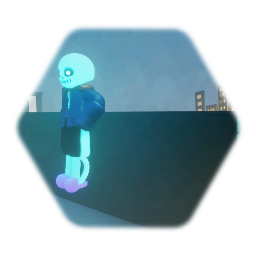 Fnaf foxy but is glitch wars e5 foxy vs Sans