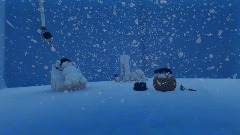 Spongebob scrapped snowman dungeon place