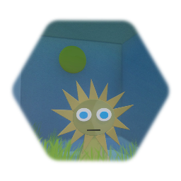 Sun eclipse and moon Sprunki