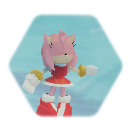 Amy Rose (SA1) but RIGGED