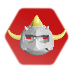 Masked Dedede mask - Kirby series