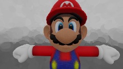 Mario lost his hat