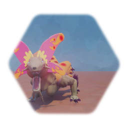 Mizutsune the bubble fox dragon